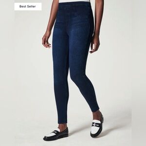 Spanx denim jeans dark wash